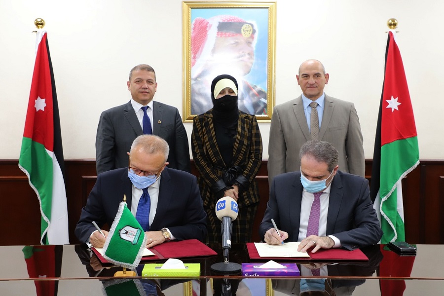 توقيع اتفاقية التعاون بين جامعة اليرموك ووزارة الصحة لغايات التدريب السريري والتعاون الطبي والبحثي