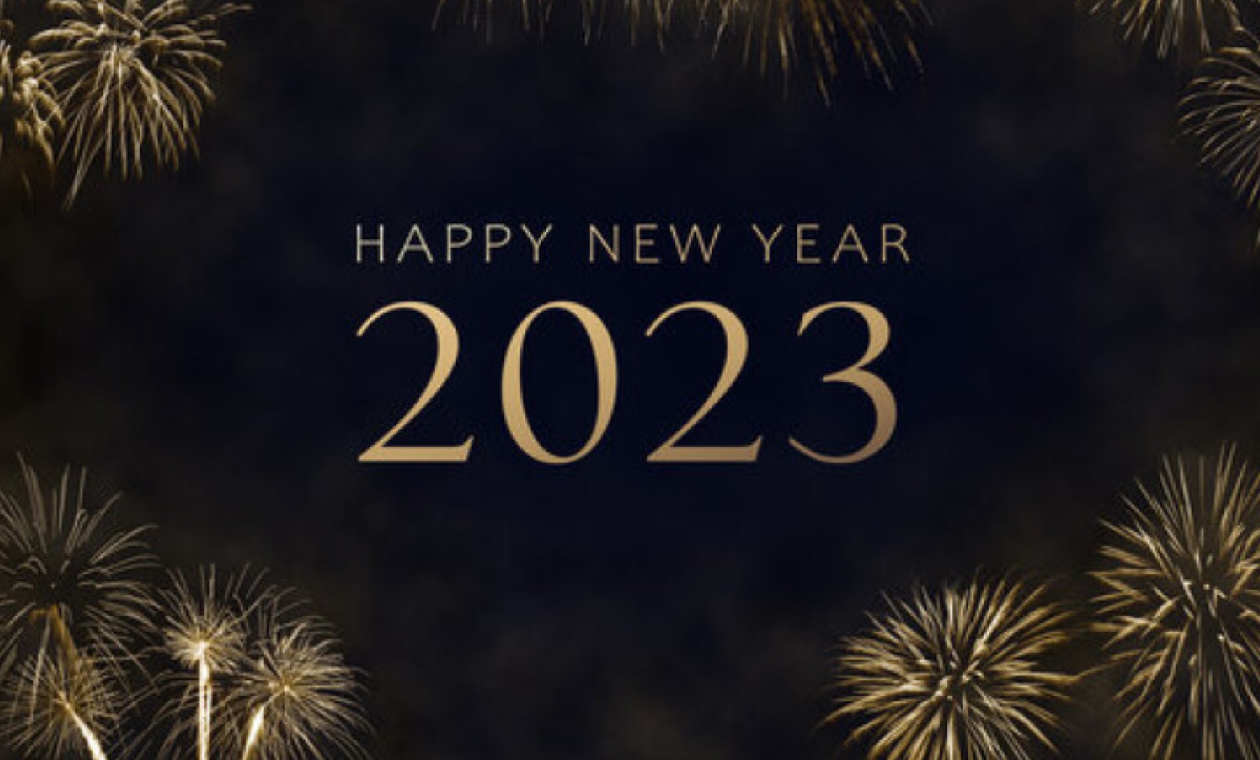 Congratulations on the occasion of the new year 2023